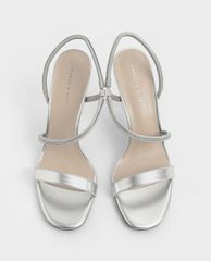 CHARLES & KEITH - Giày cao gót quai ngang Asymmetric Strap