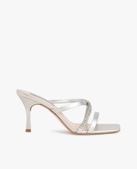 CHARLES & KEITH - Giày cao gót quai ngang Gem Embellished Strappy