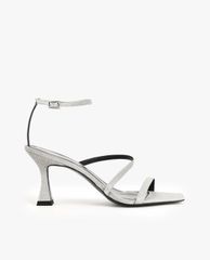 CHARLES & KEITH - Giày sandal cao gót Glitter Sculptural Heel