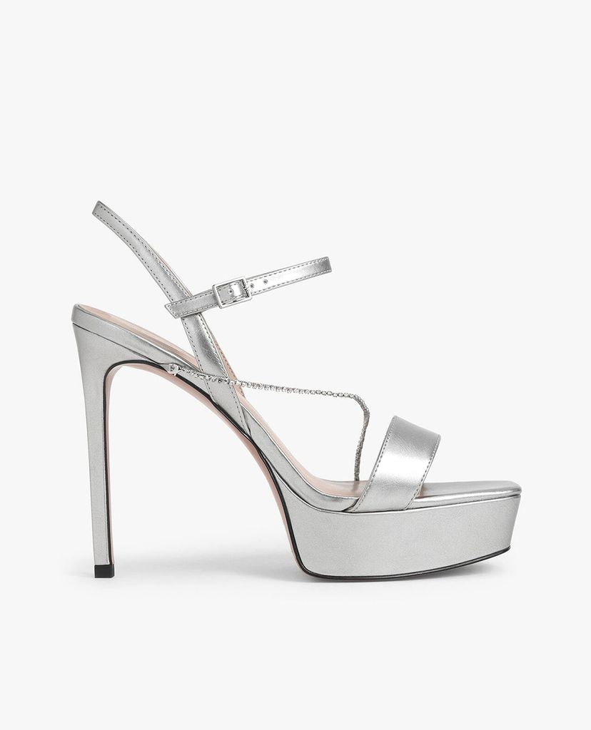 CHARLES & KEITH - Giày cao gót Chain Link Platform