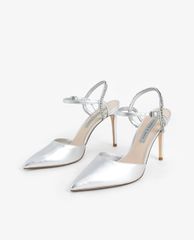 CHARLES & KEITH - Giày cao gót mũi nhọn quai mảnh thanh lịch
