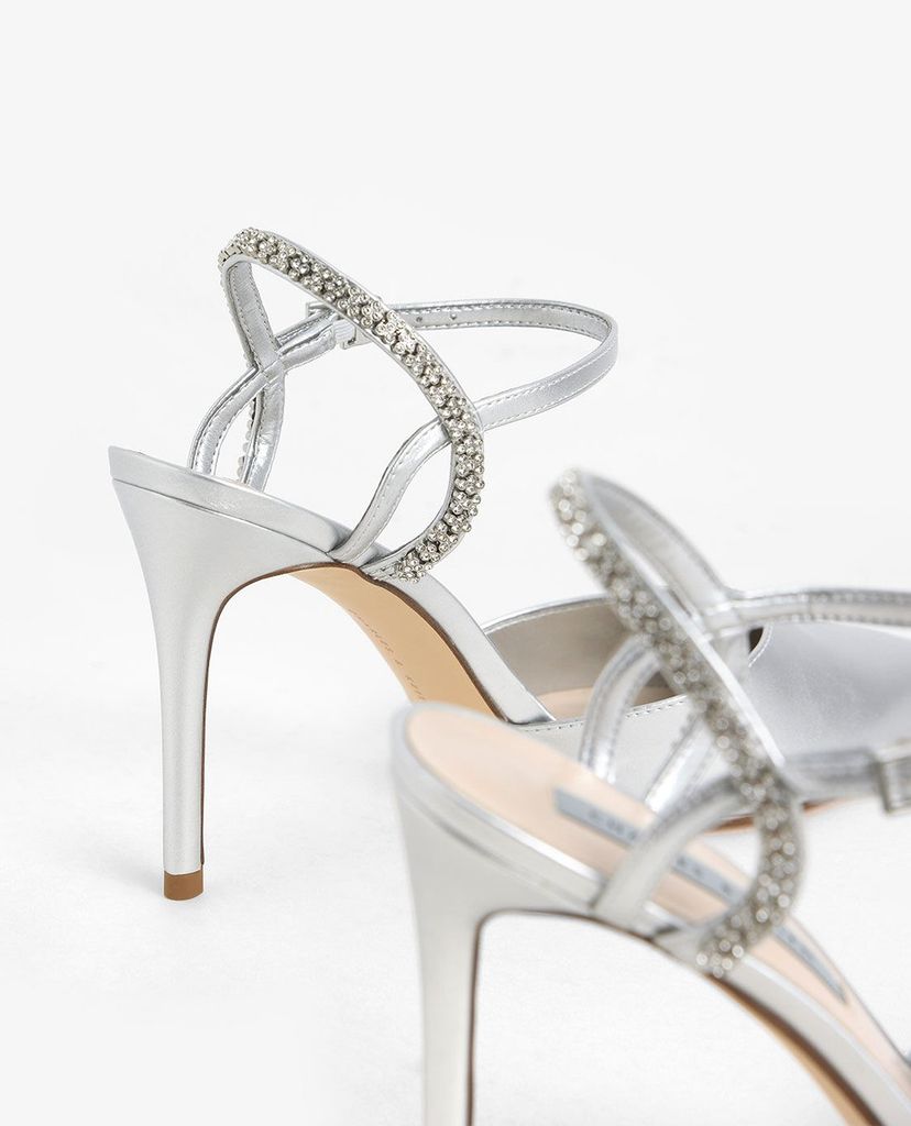 CHARLES & KEITH - Giày cao gót mũi nhọn quai mảnh thanh lịch