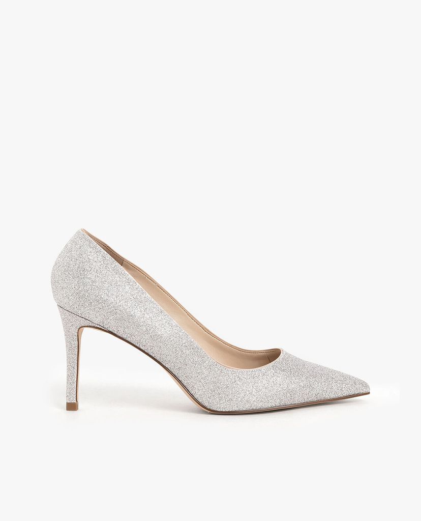 CHARLES & KEITH - Giày cao gót mũi nhọn Glitter Stiletto Pumps