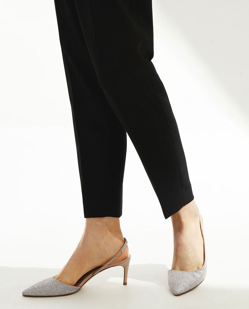 CHARLES & KEITH - Giày cao gót mũi nhọn Half D Orsay Slingback