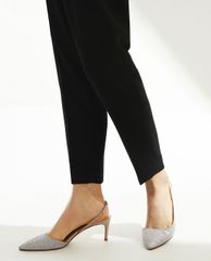 CHARLES & KEITH - Giày cao gót mũi nhọn Half D Orsay Slingback