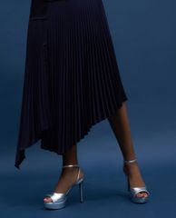 CHARLES & KEITH - Giày cao gót hở mũi Gem Embellished