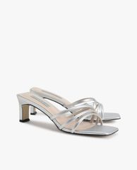 CHARLES & KEITH - Giày cao gót quai mảnh Strappy Square Toe