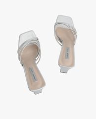 CHARLES & KEITH - Giày cao gót quai mảnh Strappy Square Toe