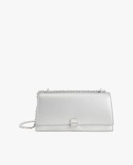 CHARLES & KEITH - Túi đeo vai nữ phom chữ nhật Chain Strap Trapeze