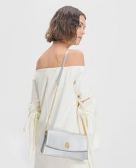 CHARLES & KEITH - Ví cầm tay nữ chữ nhật Front Flap Turn Lock
