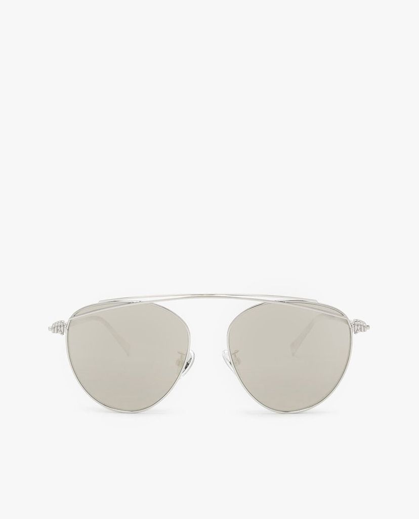 CHARLES & KEITH - Kính mát nữ thời trang Wire Frame