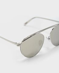CHARLES & KEITH - Kính mát nữ thời trang Wire Frame