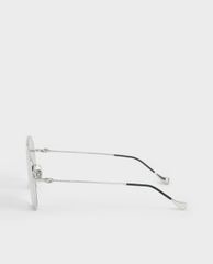 CHARLES & KEITH - Kinh mát nữ gọng phi công Aviator