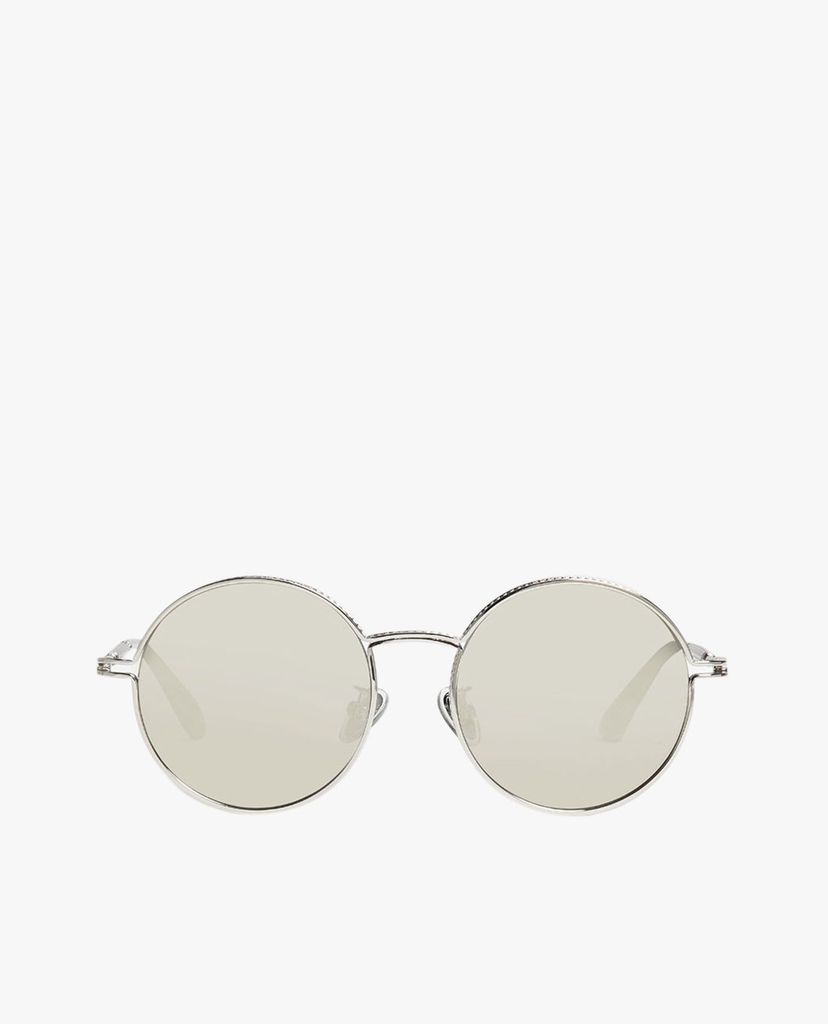 CHARLES & KEITH - Kính mát nữ gọng tròn thời trang Round Framed