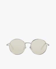 CHARLES & KEITH - Kính mát nữ gọng tròn thời trang Round Framed