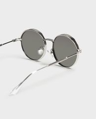 CHARLES & KEITH - Kính mát nữ gọng tròn thời trang Round Framed