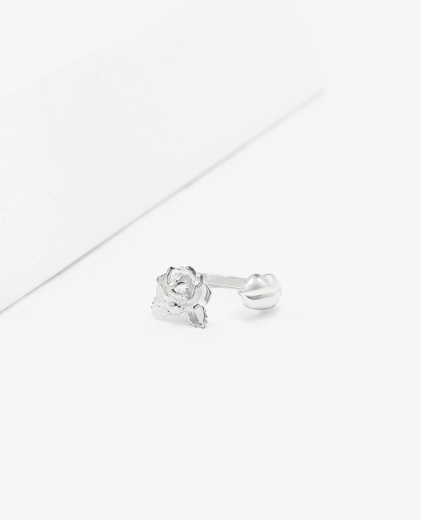 CHARLES & KEITH - Nhẫn nữ Silver Circular Detail
