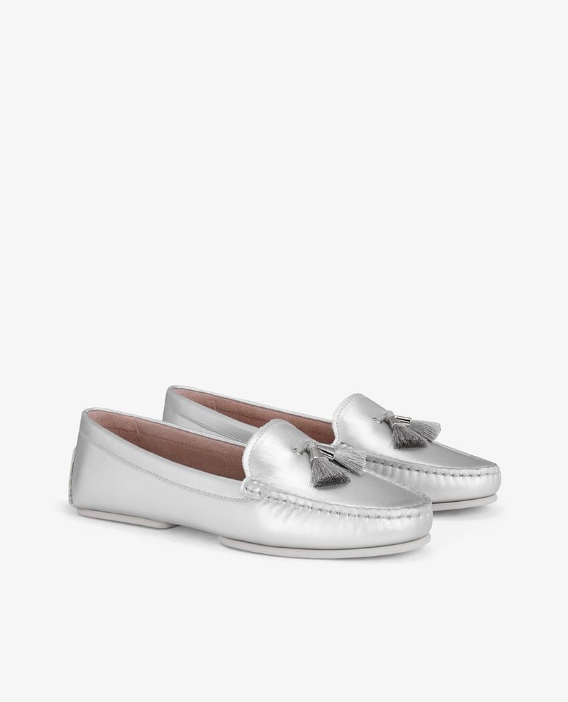 PEDRO - Giày đế bệt nữ mũi tròn Tassel Moccasins