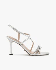 CHARLES & KEITH - Giày cao gót quai ngang Wedding Collection Satin Gem