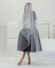 CHARLES & KEITH - Giày cao gót quai ngang Wedding Collection Satin Gem