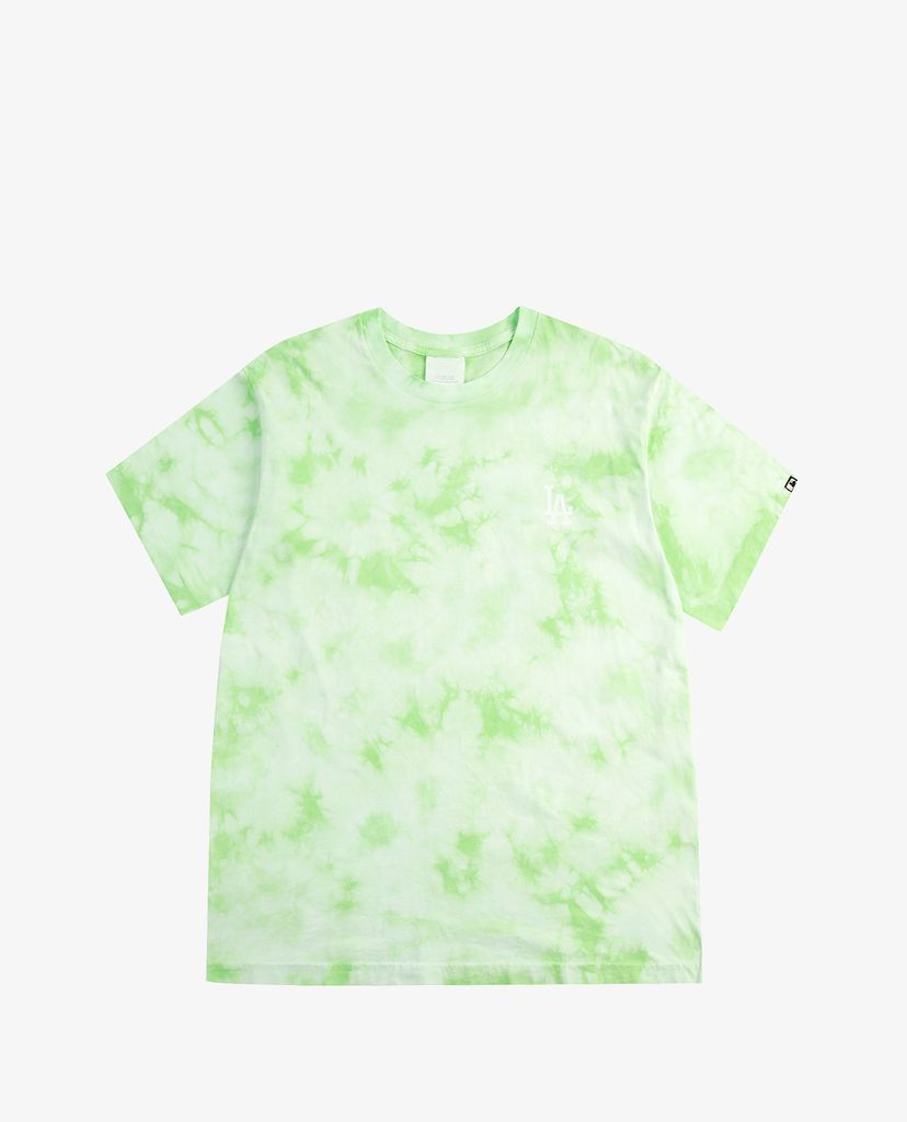 MLB - Áo thun cổ tròn ngắn tay Tie Dye Big Logo Over Fit