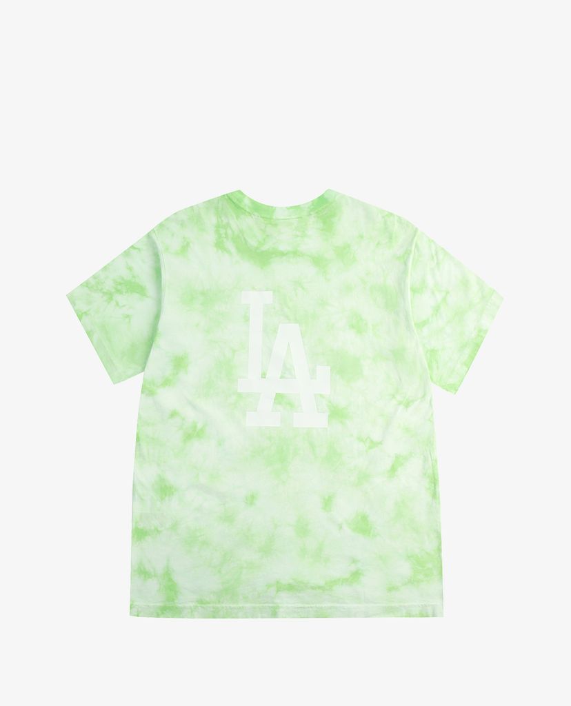 MLB - Áo thun cổ tròn ngắn tay Tie Dye Big Logo Over Fit