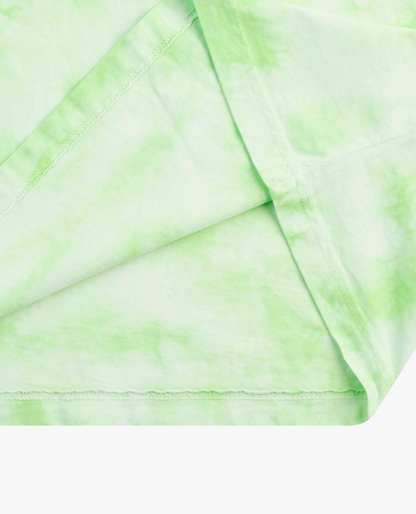 MLB - Áo thun cổ tròn ngắn tay Tie Dye Big Logo Over Fit