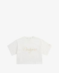 MLB - Áo croptop nữ tay ngắn Class Logo