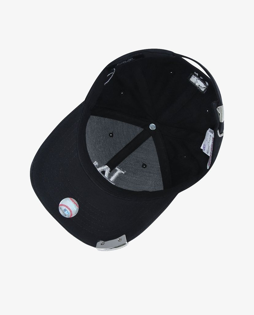 MLB - Nón bóng chày thời trang phối logo thêu thời trang