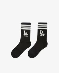 MLB - Vớ cổ cao thời trang Striped Big Logo