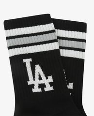 MLB - Vớ cổ cao thời trang Striped Big Logo