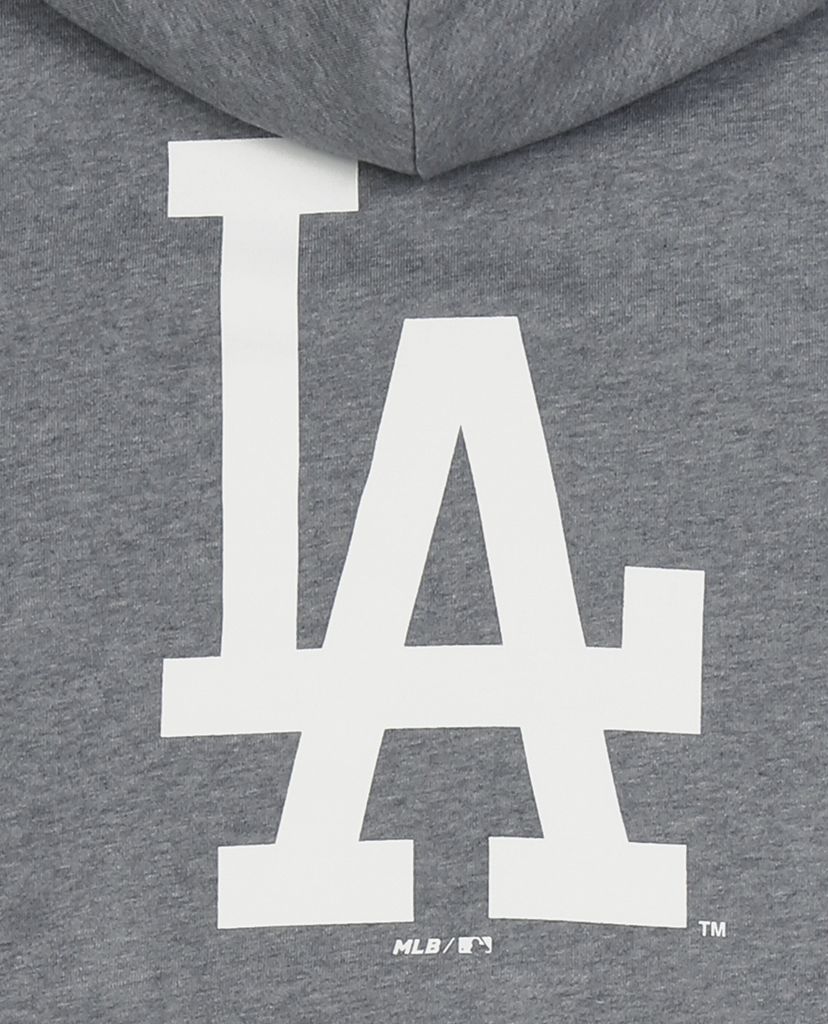 MLB - Áo hoodie tay dài phối mũ thời trang Big Logo