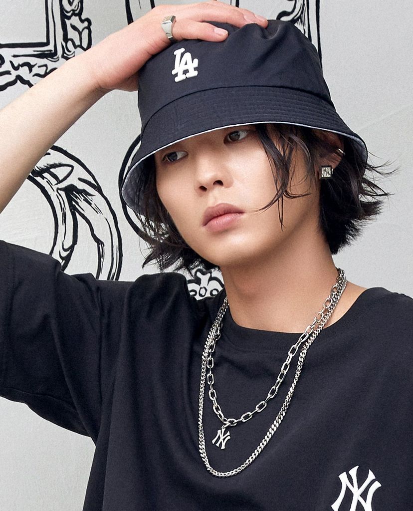 MLB - Nón bucket thời trang Monogram Reversible