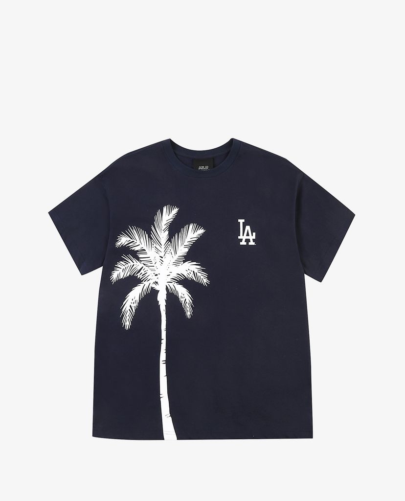 MLB - Áo thun cổ tròn ngắn tay Big Palm Tree