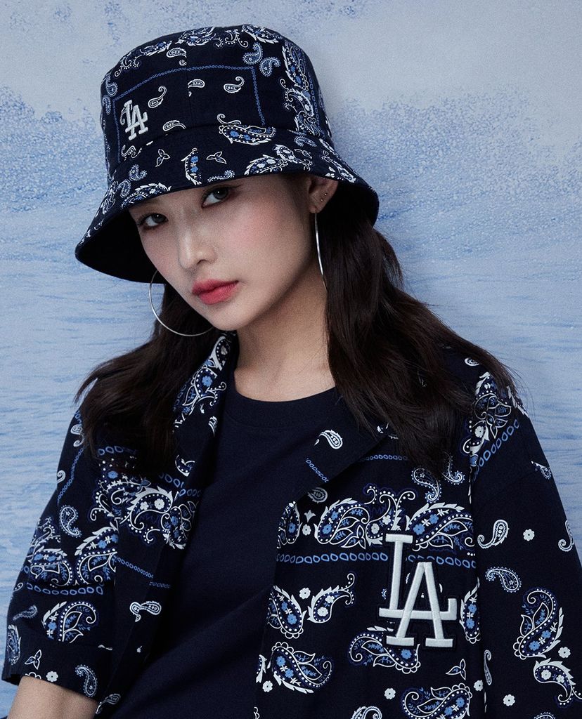 MLB - Nón bucket thời trang Paisley