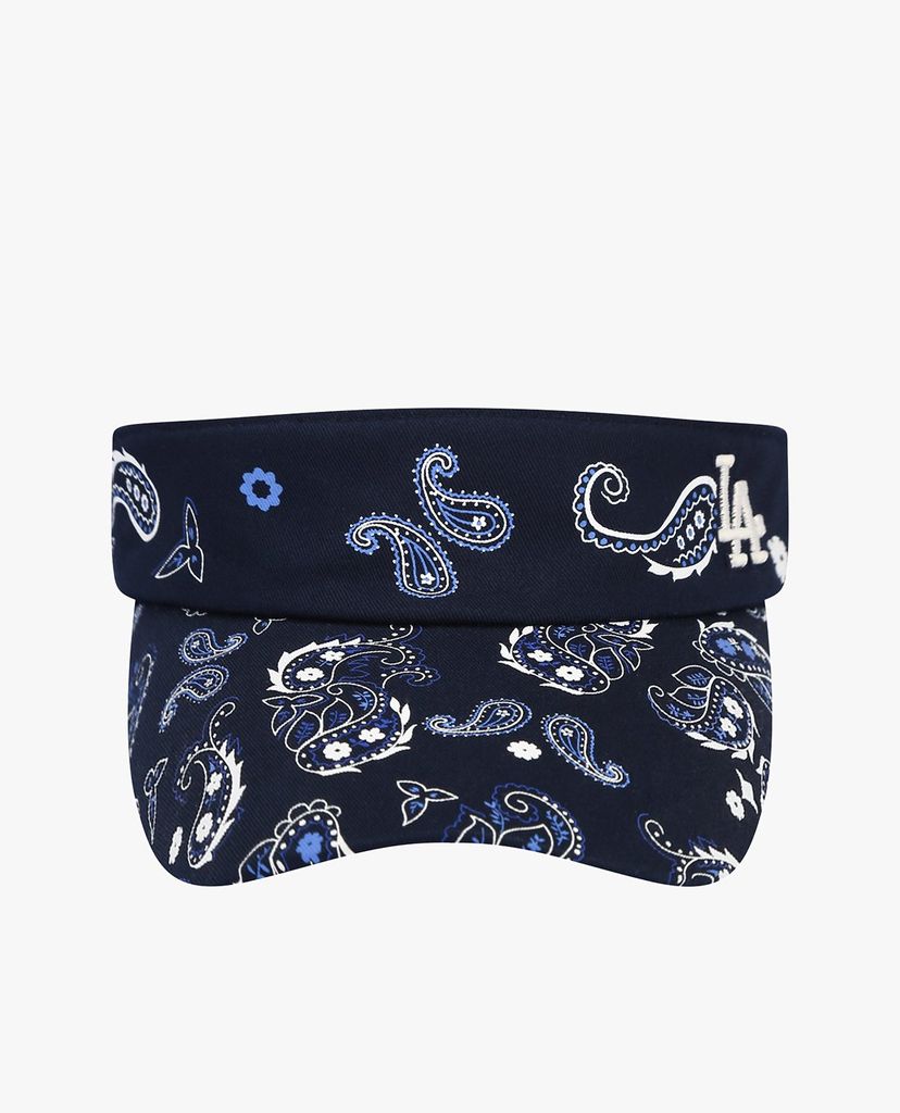 MLB - Nón visor nửa đầu Paisley