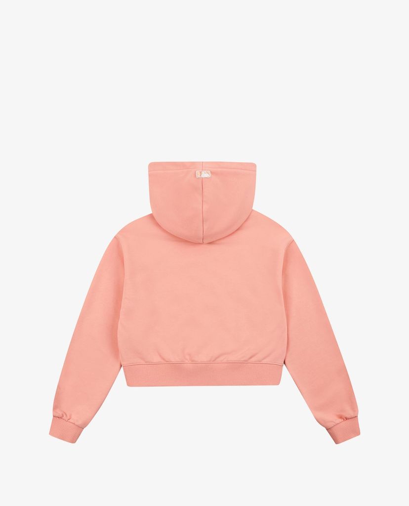 MLB - Áo hoodie nữ phom croptop Classic Logo