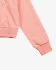 MLB - Áo hoodie nữ phom croptop Classic Logo