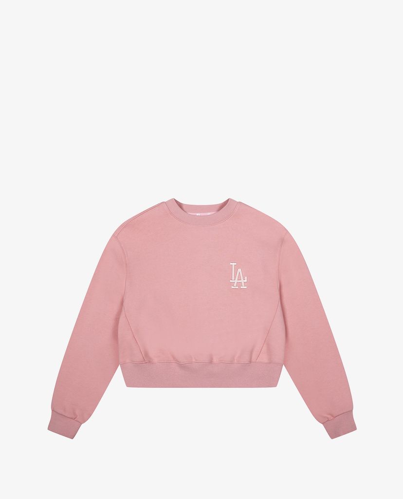 MLB - Áo sweatshirt nữ phom croptop Basic Logo