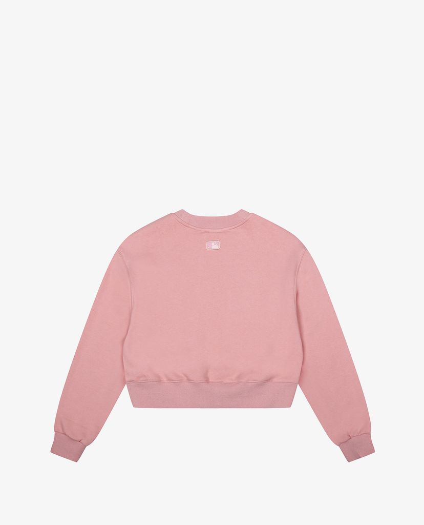 MLB - Áo sweatshirt nữ phom croptop Basic Logo