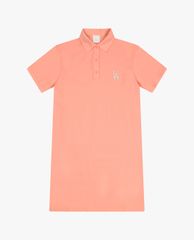MLB - Đầm midi cổ bẻ tay ngắn Collar Slim Fit