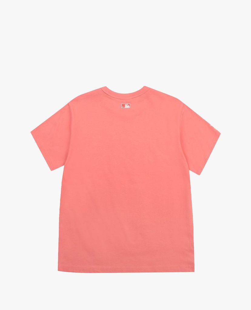 MLB - Áo thun cổ tròn ngắn tay LIKE Solid Color Popcorn