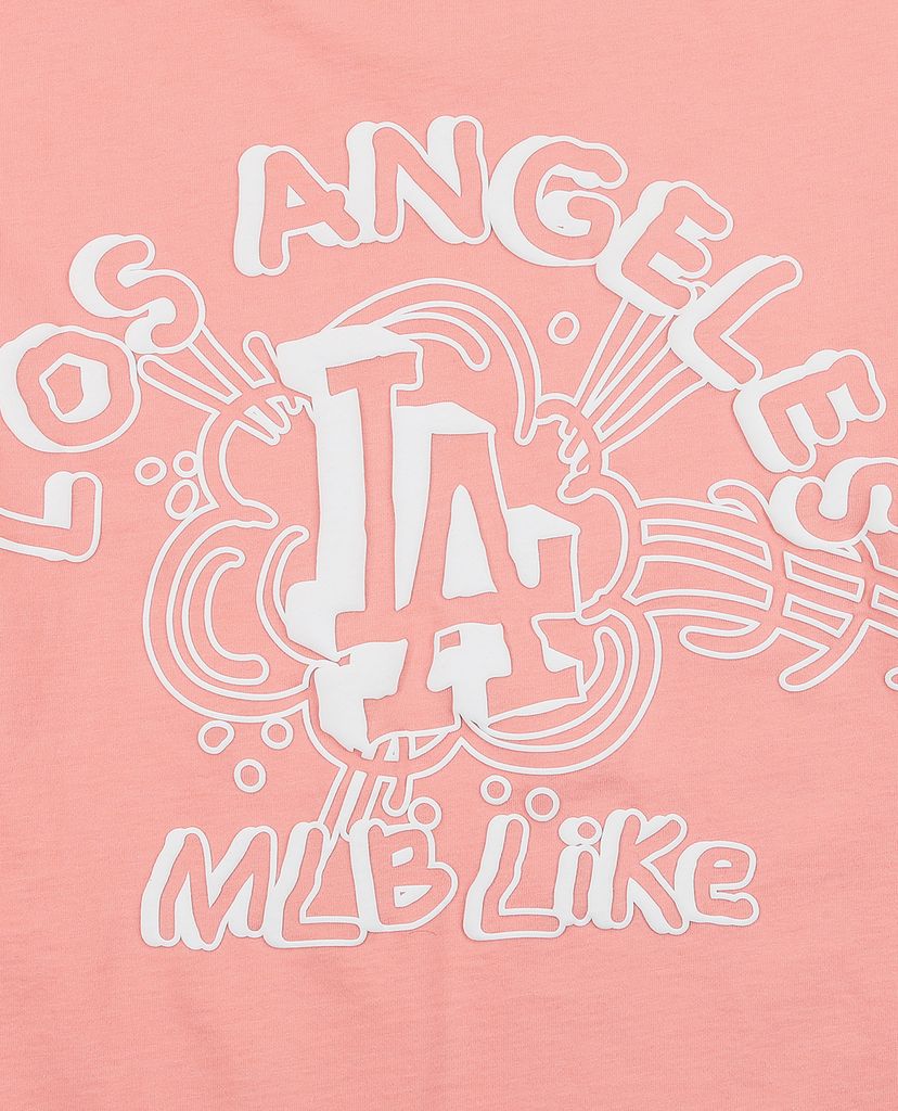 MLB - Áo thun tay dài thời trang LIKE Popcorn
