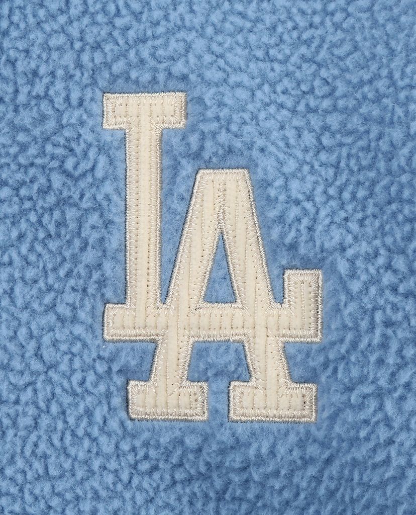MLB - Áo hoodie tay dài phối mũ thời trang Fleece Lined