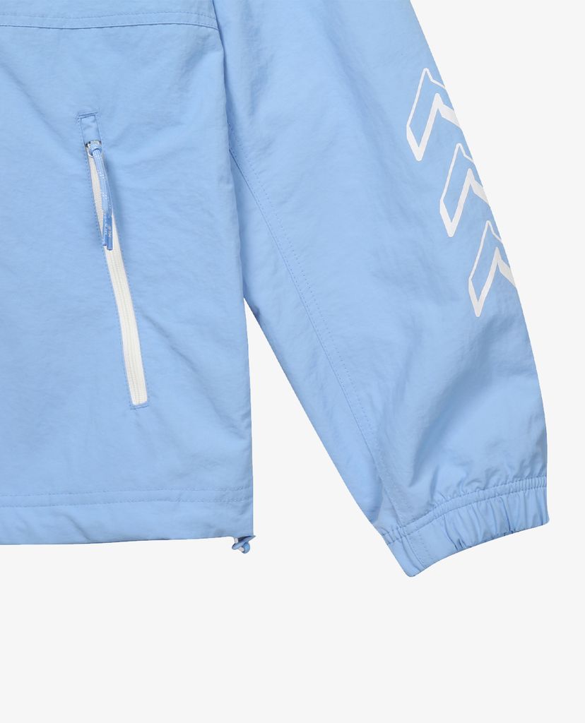 MLB - Áo hoodie phối zip Simbol Sleeve Logo
