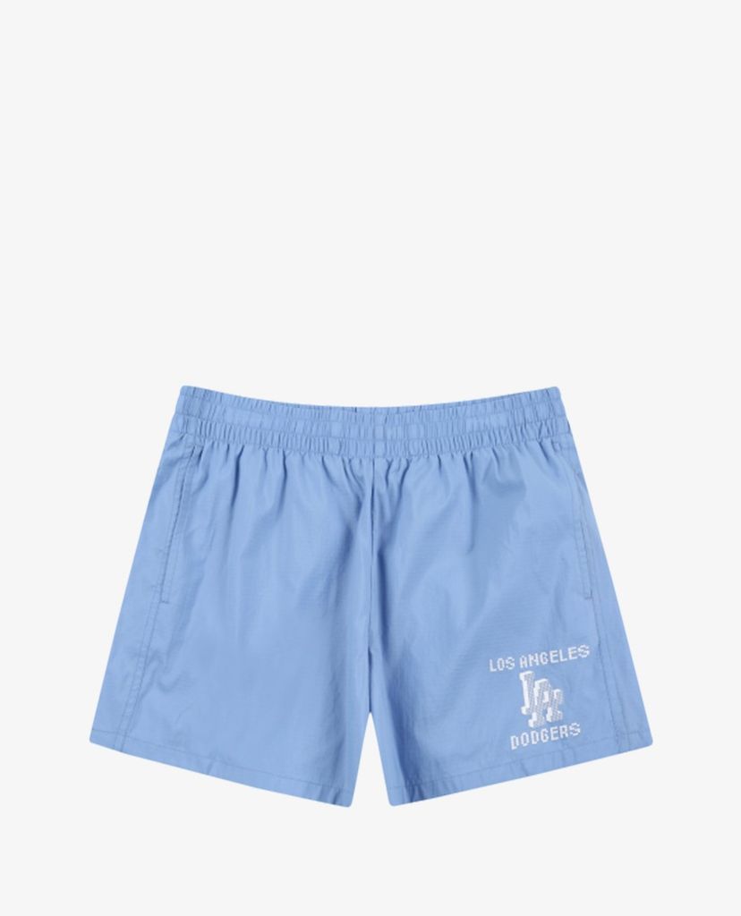 MLB - Quần short nữ lưng thun Play Nylon