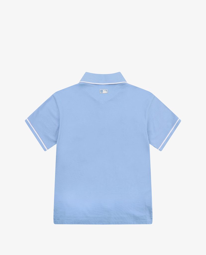 MLB - Áo polo ngắn tay Logo Basic Over Fit Pique
