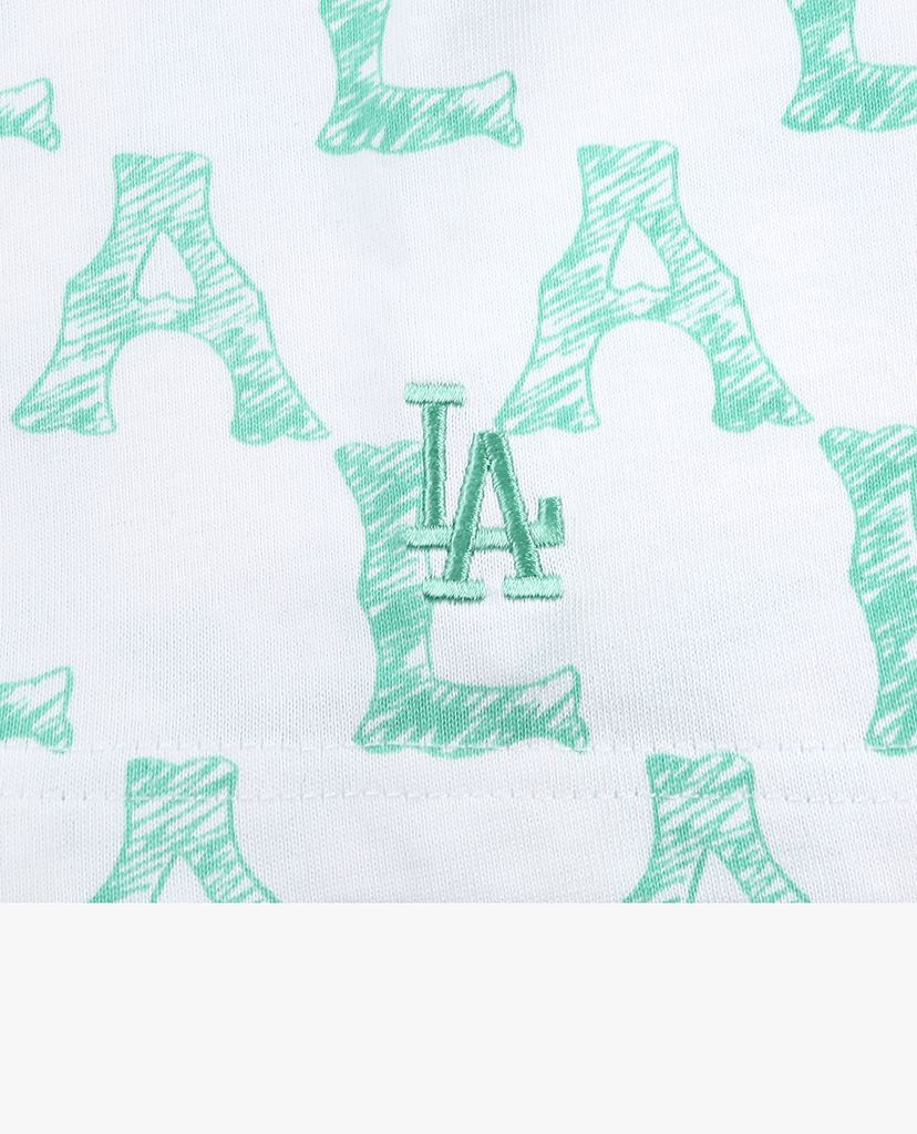 MLB - Áo thun cổ tròn ngắn tay Monogram Mix Pocket