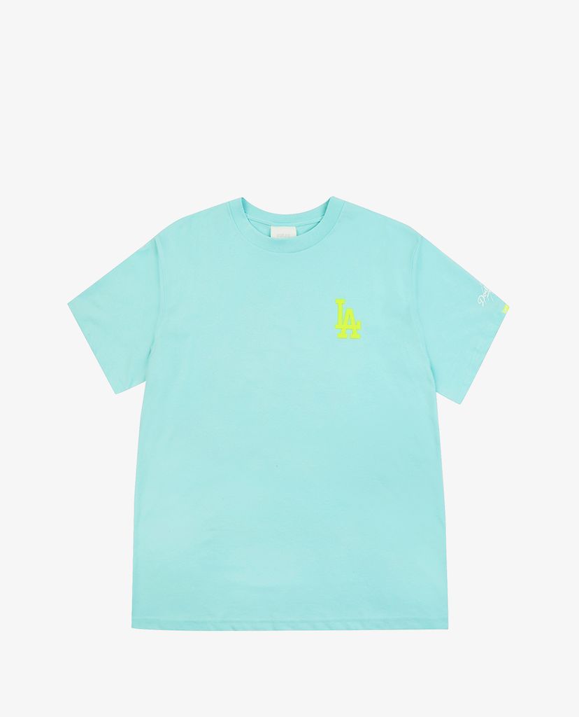 MLB - Áo thun cổ tròn ngắn tay Neon Art Coopers