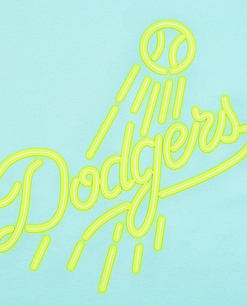 MLB - Áo thun cổ tròn ngắn tay Neon Art Coopers
